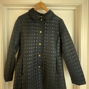 Kate Spade Navy Quilted Puffer Jacket